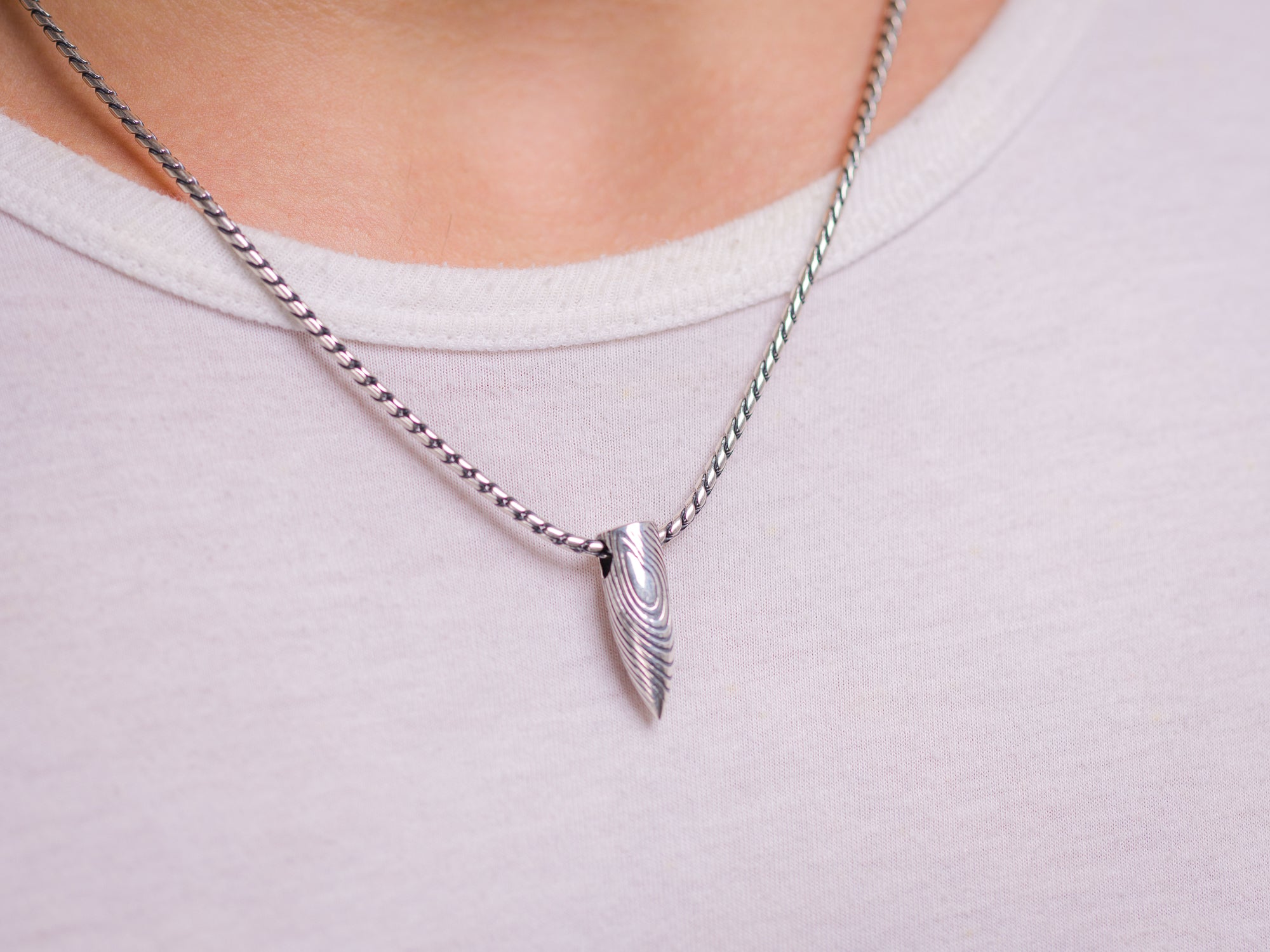 Silver Vibes Pendant Necklace